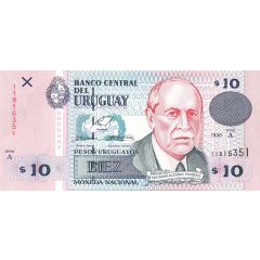 10 Pesos Uruguayos