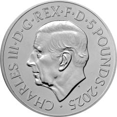 5 Pounds - Charles III Leek and Daffodil