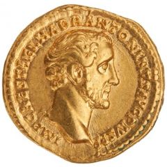 Aureus - Antoninus Pius PAX, Pax