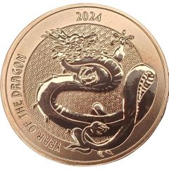 1 Ounce - APMEX Year of the Dragon