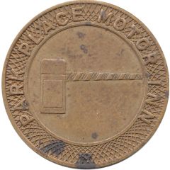 Parking Token - Parcoa Park Place Motor Inn