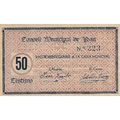 50 Céntimos Pau