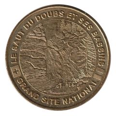 Tourist token - Monnaie de Paris - Le Saut du Doubs et ses bassins - La cascade