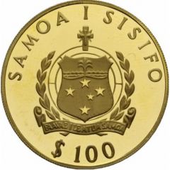 100 Tala - Tanumafili II America`s Cup
