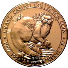 Grand Casino Collector Coin Otter