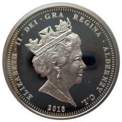 5 Pounds - Elizabeth II End of Great War, Silver Proof