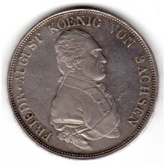 1 Conventionsthaler - Frederick August I