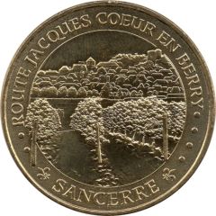 Monnaie de Paris Tourist Token - Sancerre Route Jacques cœur en Berry