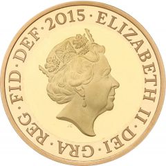2 Pounds - Elizabeth II Britannia, Gold Proof
