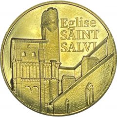 Jeton touristique - Monnaie de Paris - Albi - Eglise Saint Salvi