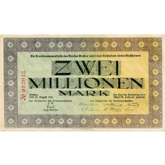 2 000 000 Mark Kreis Wetzlar