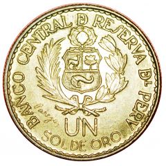 1 Sol de Oro Casa de Moneda