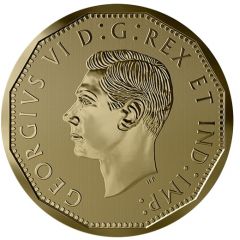 5 Cents In the name of George VI, Victory Nickel