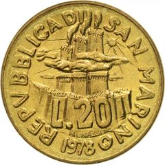 20 Lire Stonemason