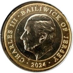 2 Pounds - Charles III Sir Winston Churchill - The Writer, Error without value
