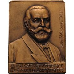 Death of Ernst von Bergmann, surgeon and university professor
