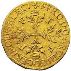 1 Gold Ecu - Ferdinand of Bavaria Hasselt mint