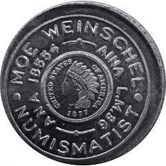 Token - Moe Weinschel Numismatist