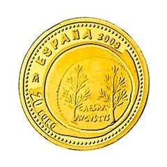 20 Euros Roman Aureus of Augustus