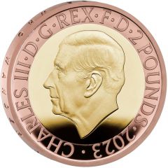 2 Pounds - Charles III JRR Tolkien, Gold Proof
