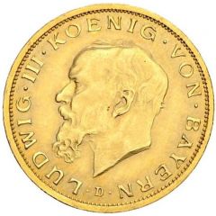 20 Mark - Louis III Pattern