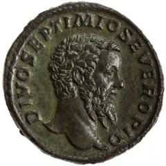 Sestertius - Septimius Severus CONSECRATIO S C