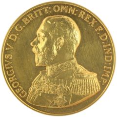 Award - George V Royal Australian Naval College, Admiral type, gilt