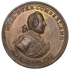 Medal - George II Battle of Culloden