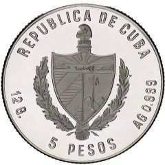 5 Pesos Sarajevo 1984 - Ice Hockey
