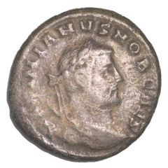 Follis - Galerius GENIO POPVLI ROMANI - Smaller Head, Strike as Caesar under Diocletian, Siscia