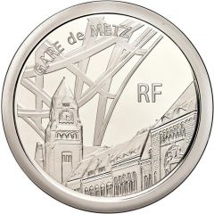 50 Euros Metz Railway Station , silver