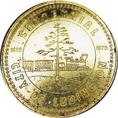 City of Ludington Centennial Token