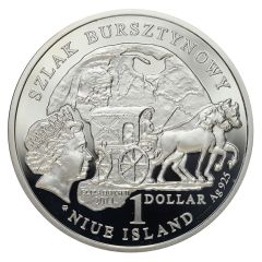 1 Dollar - Elizabeth II - Amber route: Gdańsk