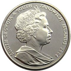 2 Pounds - Elizabeth II Grytviken