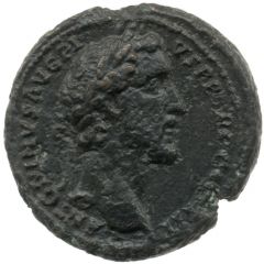 As - Antoninus Pius IMPERATOR II S C, Hercules