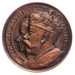 Medal - George V Coronation, Newcastle-upon-Tyne, bronze