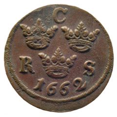 1/2 Öre - Charles XI