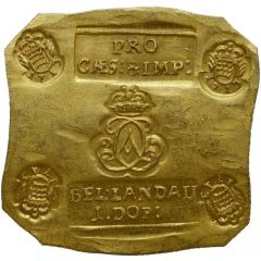 1 Doppia - Charles Alexander Siege Coinage
