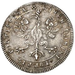 1 Ducat Silver pattern strike, Coronation