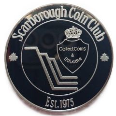 Medal - Scarborough Coin Club Canada 150