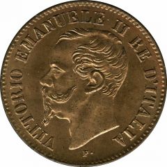 2 Centesimi - Victor Emmanuel II