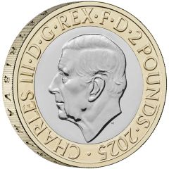 2 Pounds - Charles III HMS Belfast