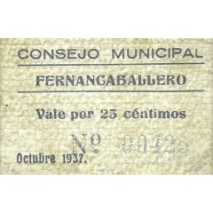 25 Céntimos Fernancaballero