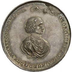 Medal - Georg II of Württemberg and Anna de Coligny placed under exile