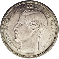 1 Peso Rafael Carrera