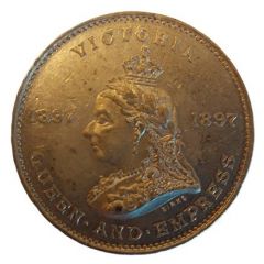 Medal - Diamond Jubilee Queen Victoria Montreal
