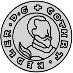 1 Ferding - Gotthard Kettler Wenden, bust partially facing right