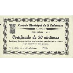 50 Céntimos El Pedernoso