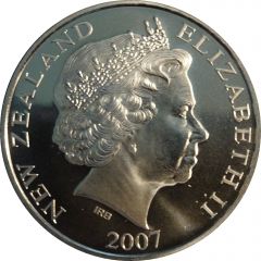 1 Dollar - Elizabeth II 4th Portrait, Diamond Wedding Anniversary