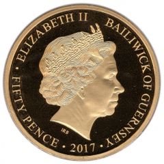 50 Pence - Elizabeth II WWI - 1914 & 1914-1915 Star